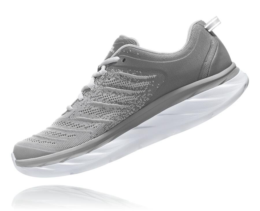 Hoka Australia One One Akasa - Mens Running Shoes Grey - XPKWE-2794